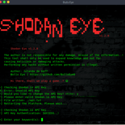 ShodanEye - Tool To Collects All Informations On internet xploitlab