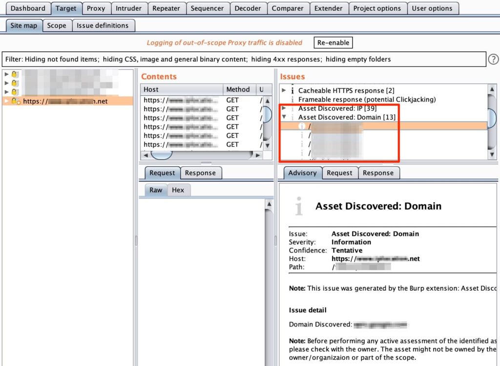 Use Burp Suite Extension to Discover Assets From HTTP Response