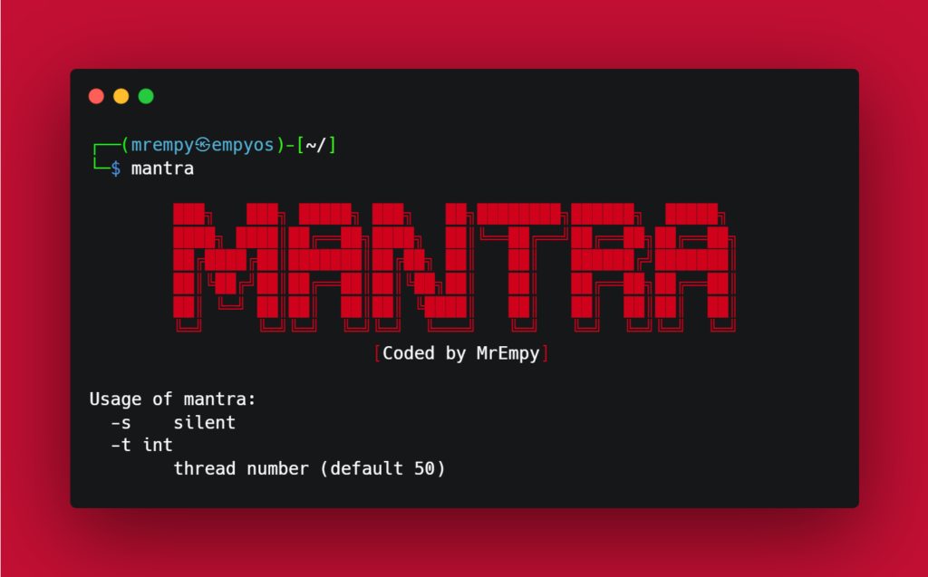 Mantra - Tool to Find API key and Sensitive Information Leaks in JS Files and Pages